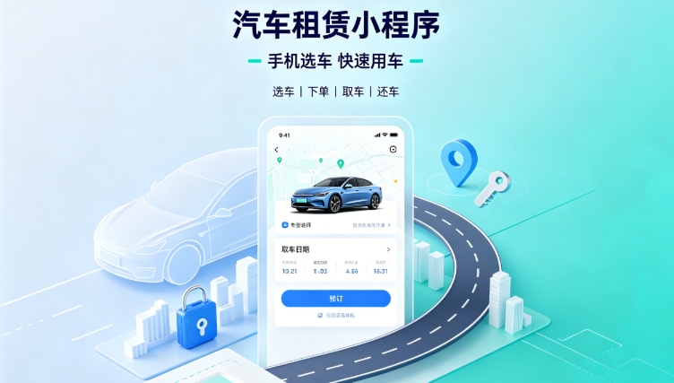 自营汽车租赁小程序定制开发深度案例|PG贵宾厅租车行业数字化私域转型解决方案